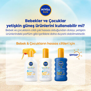 Nivea Sun Koruma & Nem Güneş Spreyi SPF50+ 200 ml - 5