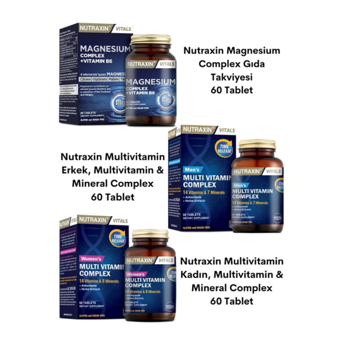 Nutraxin Avantaj Paketi 3'lü Set - 2 - 1