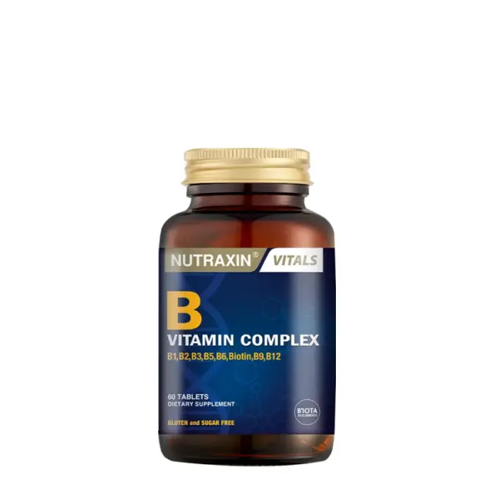 Nutraxin B Complex Vitamin 60 Kapsül - 2