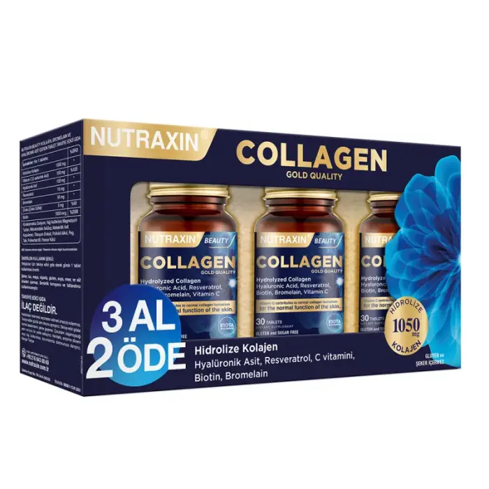 Nutraxin Beauty Gold Collagen 3x30 Tablet - 1