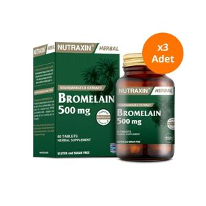 Nutraxin Bromelain 60 Kapsül x3 Adet - Nutraxin