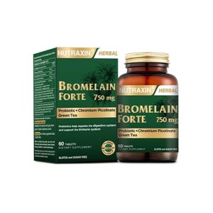 Nutraxin Bromelain Forte 60 Tablet - Nutraxin