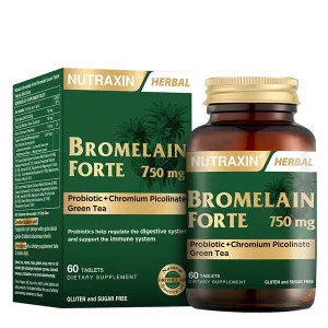 Nutraxin Bromelain Forte 60 Tablet - Nutraxin