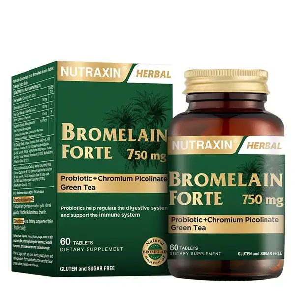Nutraxin Bromelain Forte 60 Tablet - 1