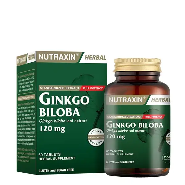 Nutraxin Ginkgo Biloba 60 Tablet - 1