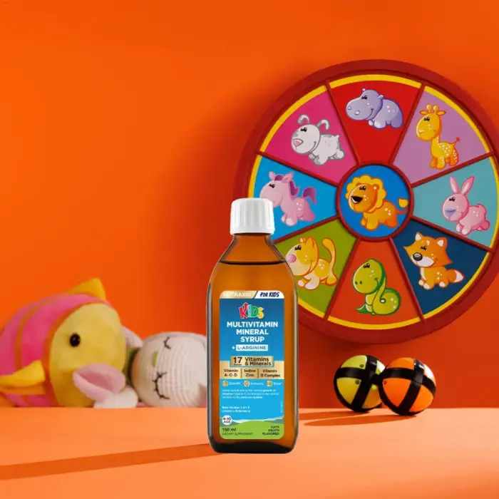 Nutraxin Kids Multivitamin Mineral Şurup 150 ml - 3