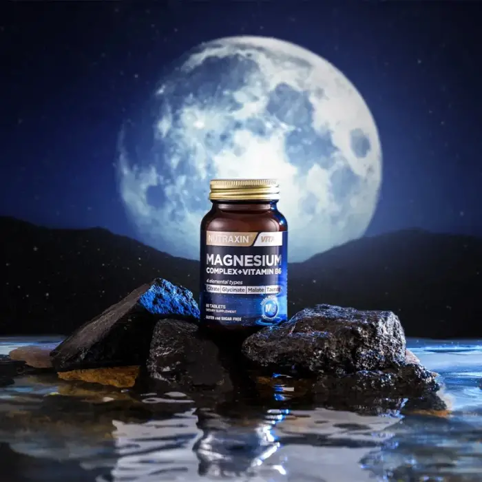 Nutraxin Magnesium Complex Vitamin B6 60 Tablet - 4