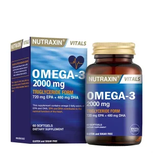 Nutraxin Omega-3 2000 mg 60 Kapsül - Nutraxin