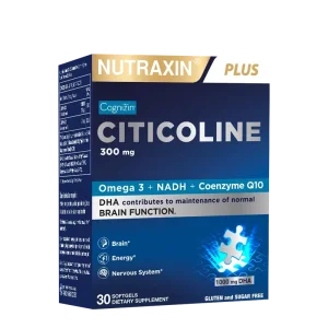 Nutraxin Sitikolin 300 mg 30 Kapsül - Nutraxin