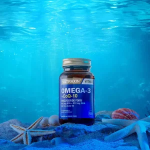 Nutraxin Vitals Omega-3 + Co-Q10 60 Softgel - 4