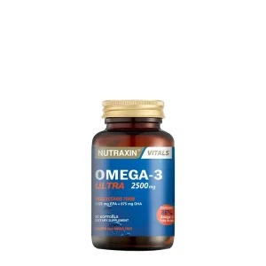 Nutraxin Vitals Omega-3 Ultra 2500 mg 30 Softgel - 2