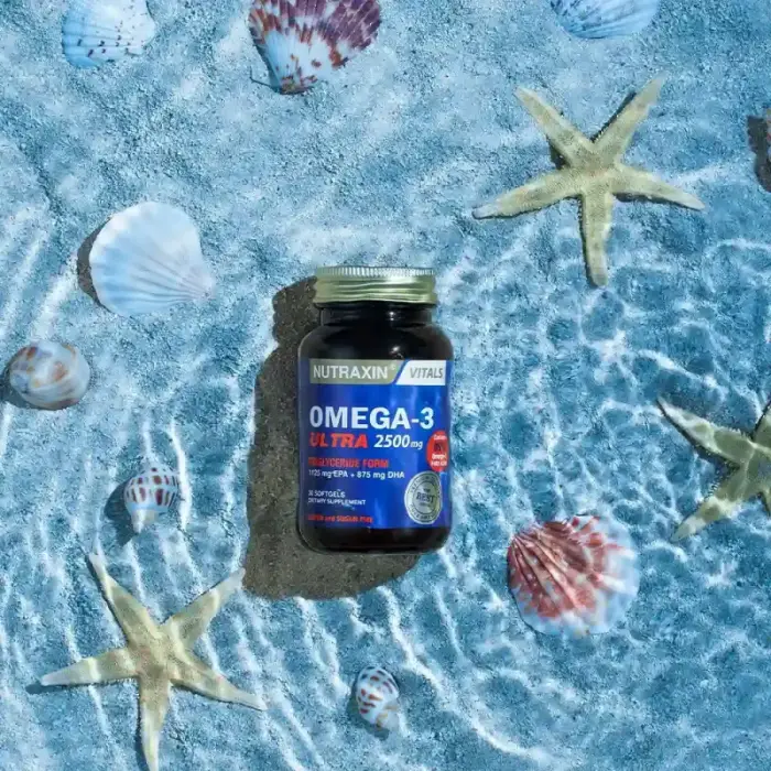 Nutraxin Vitals Omega-3 Ultra 2500 mg 30 Softgel - 3