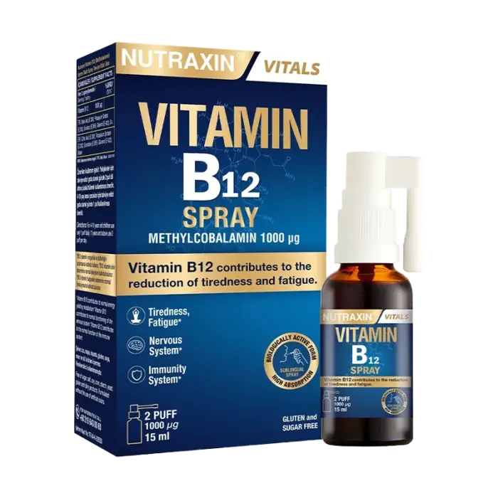 Nutraxin Vitamin B12 Spray 15 ml - 1