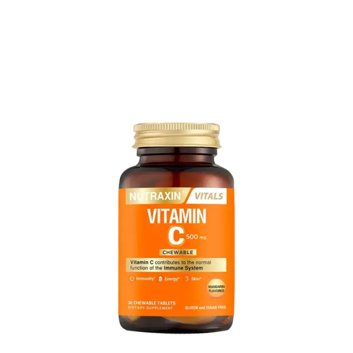 Nutraxin Vitamin C 500 mg 30 Çiğneme Tableti - 2