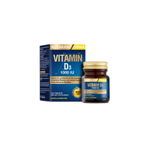 Nutraxin Vitamin D3 1000 IU 120 Tablet - Nutraxin