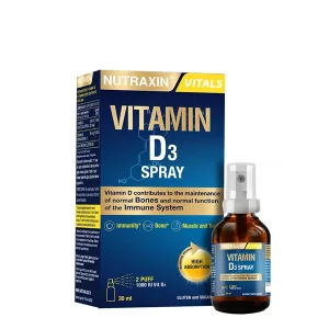 Nutraxin Vitamin D3 1000 IU Sprey 30 ml - Nutraxin