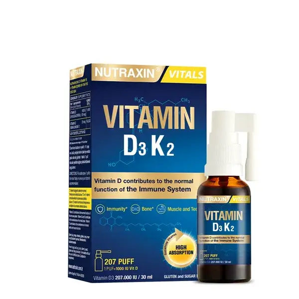 Nutraxin Vitamin D3 K2 Sprey 30 ml - 1