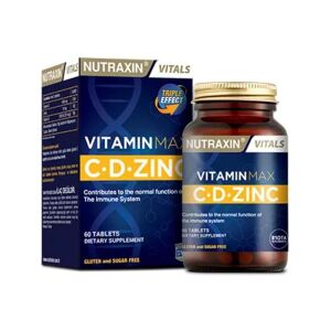 Nutraxin Vitamin Max C-D-Zinc 60 Tablet - Nutraxin