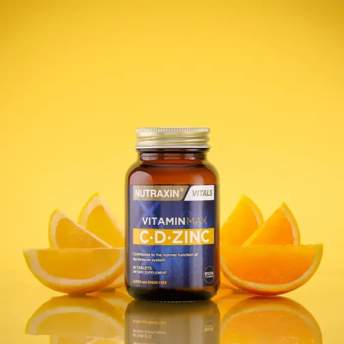 Nutraxin Vitamin Max C-D-Zinc 60 Tablet - 4