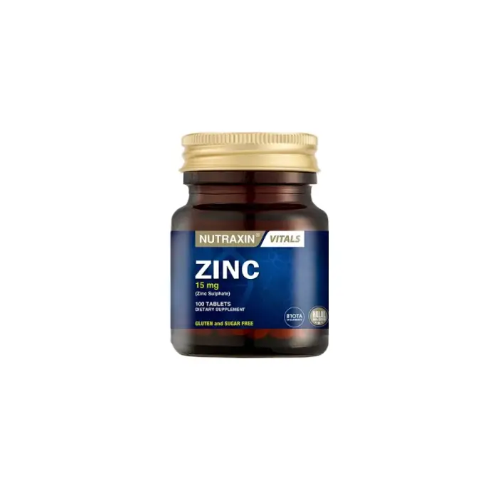 Nutraxin Zinc Sulphate 15 mg 100 Tablet - 2