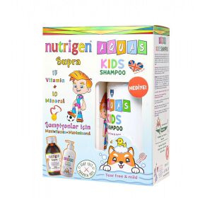 Nutrigen Supra Şurup 200 ml + Aquas Kids Şampuan 250 ml Hediyeli - Nutrigen