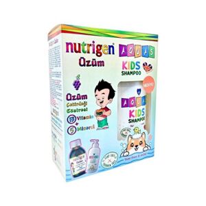 Nutrigen Üzüm Pediatrik Şurup 200 ml + Aquas Kids Şampuan 250 ml Hediyeli - Nutrigen
