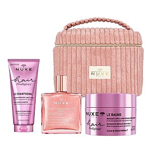 Nuxe Hair Prodigieux Yoğun Parlaklık Veren Şampuan & Saç Maskesi & Çiçeksi Kuru Yağ Set - 2