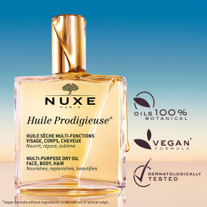 Nuxe Huile Prodigieuse Çok Amaçlı Kuru Yağ (Yüz, Vücut, Saç) 50 ml - 5
