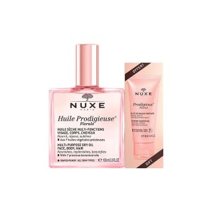 Nuxe Huile Prodigieuse Florale Kuru Yağ 100 ml + Prodigieux Florale Duş Yağı 30 ml - Nuxe