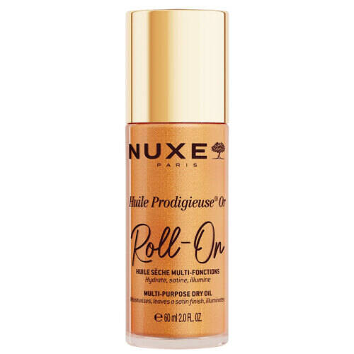 Nuxe Huile Prodigieuse Or Altın Parıltılı Çok Amaçlı Kuru Yağ Roll-On 60 ml - 1