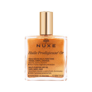 Nuxe Huile Prodigieuse Or Altın Parıltılı Çok Amaçlı Kuru Yağ (Yüz, Vücut, Saç) 100 ml - Nuxe