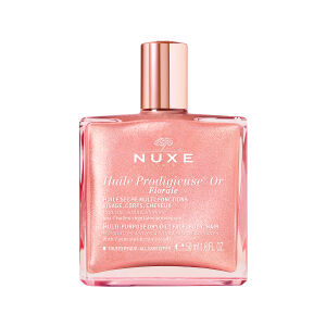 Nuxe Huile Prodigieuse Or Florale Pembe Parıltılı Çok Amaçlı Kuru Yağ 50 ml - Nuxe