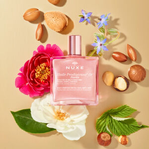 Nuxe Huile Prodigieuse Or Florale Pembe Parıltılı Çok Amaçlı Kuru Yağ 50 ml - 2