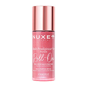 Nuxe Huile Prodigieuse Or Florale Pembe Parıltılı Çok Amaçlı Kuru Yağ Roll-On 60 ml - Nuxe