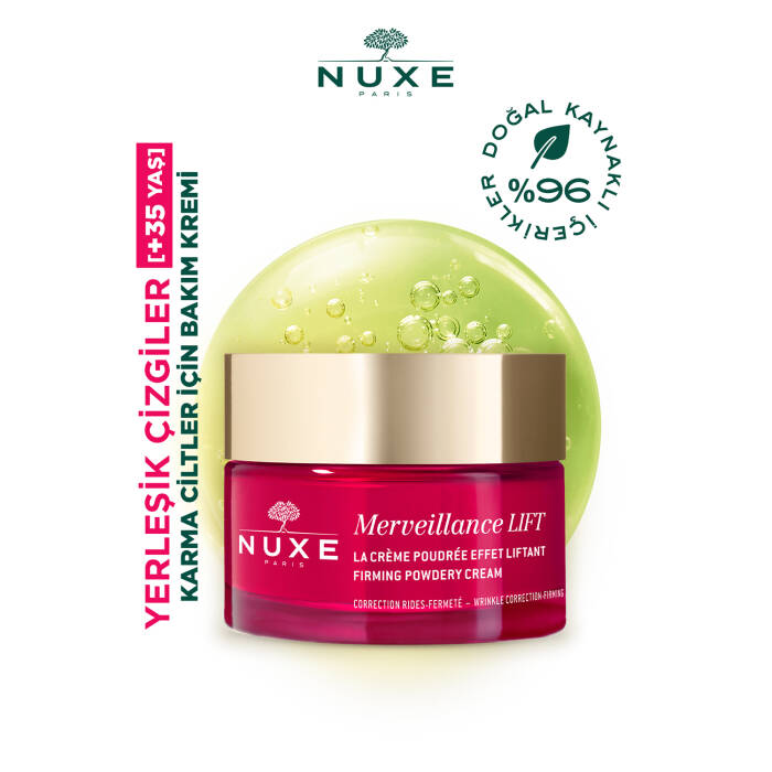 Nuxe Merveillance Lift Pudra Dokulu Sıkılaştırıcı Gündüz Kremi 50 ml - Normal ve Karma Ciltler - 6