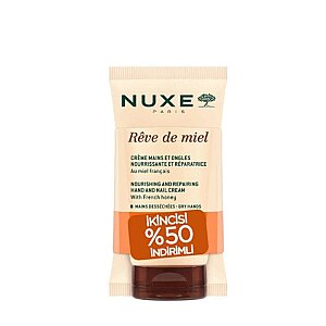 Nuxe Reve de Miel Besleyici ve Onarıcı El ve Tırnak Bakım Kremi 50 ml - İkincisi %50 İndirimli - Nuxe