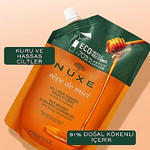 Nuxe Reve de Miel Yüz ve Vücut Temizleme Jeli 400 ml - Refill - 2