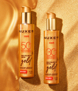 Nuxe Sun Altın Işıltılı Bronzlaştırıcı ve Koruyucu Yağ SPF50 150 ml - 3
