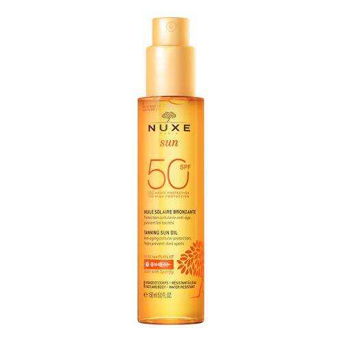 Nuxe Sun Bronzlaştırıcı Yüz ve Vücut Yağı SPF50 150 ml - 1