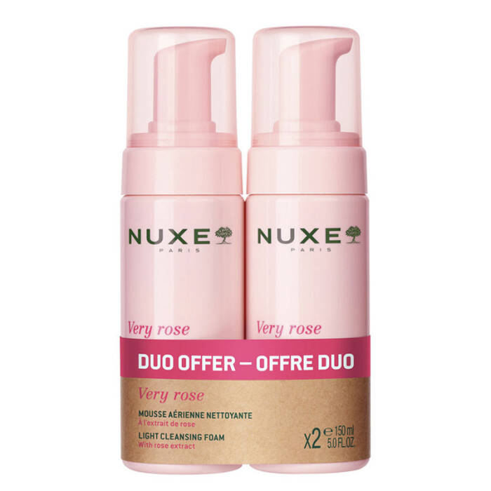 Nuxe Very Rose Yüz Temizleme Köpüğü 150 ml x 2 Adet - 1