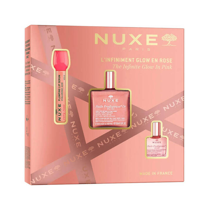 Nuxe XMAS The Infinitive Glow in Pink Sonsuz Pembe Seti - 1