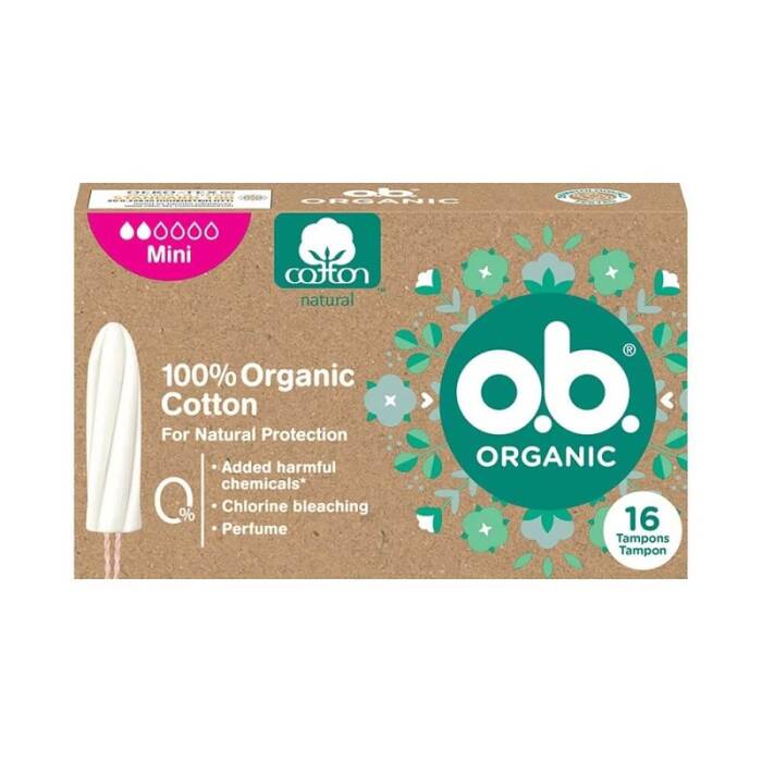 OB Organic Tampon Mini 16'lı - 1