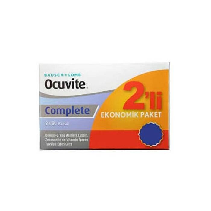 Ocuvite Complete 2 x 60 Kapsül - 2'li Ekonomik Paket - 1