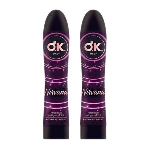 Okey Kayganlaştırıcı Jel Nirvana 100 ml x2 - Okey