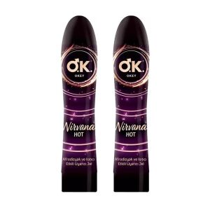 Okey Kayganlaştırıcı Jel Nirvana Hot 100 ml x2 - Okey