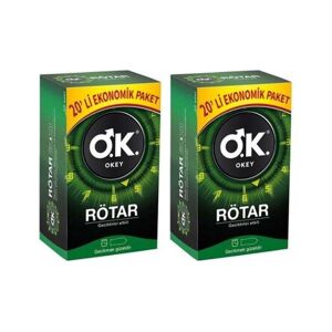 Okey Prezervatif Rötar Ekonomik 20'li x2 - Okey