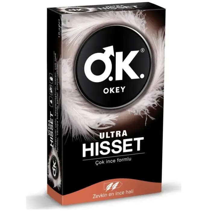 Okey Prezervatif Ultra Hisset 10'lu - 1