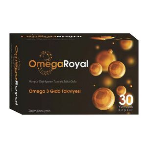 Omega Royal Havyar Balık Yağı 30 Kapsül - OmegaRoyal
