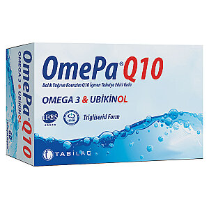 OmePa Q10 Omega 3 & Ubikinol 90 Yumuşak Kapsül - Tab