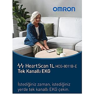 Omron HeartScan 1L Tek Kanallı Taşınabilir EKG Ölçüm Cihazı - 3